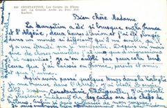 Kehlen Algerien-Constantine CPA von Rhummel der grosse Bogen der Brucke Sidi Rached