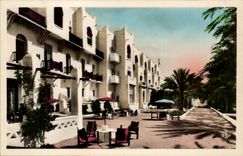 Algeria Biskra CPA Transatlantic Constantine Hotel