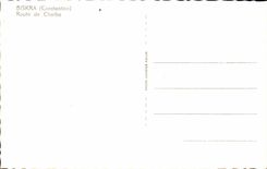 Strasse Algerien-Biskra CPA Constantine von Chaiba