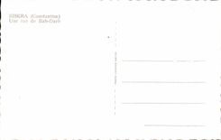 Algerien Biskra CPA eine Strasse von Bab Darb