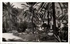 Garten Algerien-Biskra CPA Constantine des transatlantischen Hotels