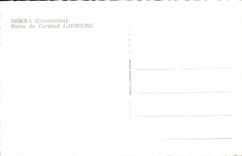 Statue Algerien-Biskra CPA Constantine des Lavigerie Kardinals