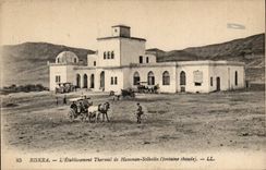 Hydropathische Einrichtung Algerien-Biskra Constantine CPA von Hamman Solhalin (heisser Brunnen)