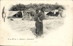 Algerien Biskra Constantine CPA Negress