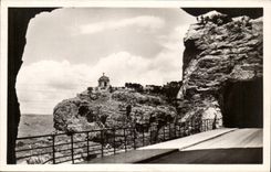 Prachtstrasse Algerien-CPA Biskra Constantine des Abgrundes und des Kriegdenkmals