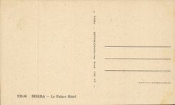 Algerien Constantine CPA Biskra das De-luxe Hotelhotel