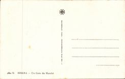 Algerien Constantine CPA Biskra eine Ecke des Marktes