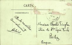 Algeria Constantine CPA Passage of the collar of Sfa has Biskra (camel camels)