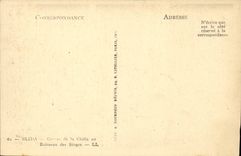 Algeria CPA Blida Falls of Chiffa to the brook of the monkeys (monkeys)