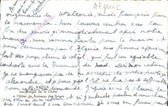 Algeria CPA Blida Falls of Chiffa to the hotel of the brook of the monkeys (monkey)