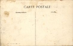 Quadratischer Haus-Markt Algerien-CPA umfasst