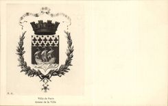 Paris CPA Ville de Paris Arme de la ville