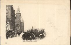 Paris CPA Quai aux fleurs 