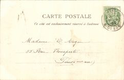 Paris CPA the new Station of Orleans