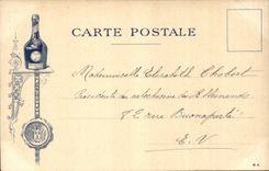 Paris CPA Tour St Jacques (publicite Benedictine)