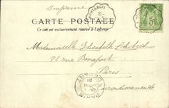 Paris CPA Le vieux Paris a l'exposition 