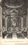 Paris CPA Eglsie St Sulpice Chapelle de la vierge