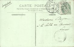 Paris CPA La Sainte Chapelle La crypte