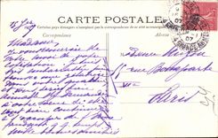 Paris CPA the Grand Palais of the Champs Elysees