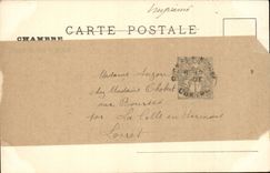 Paris CPA House of Commons BilbiothequeHesiode and the MUSE (library)