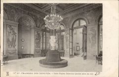 Paris CPA House of Commons Living room Eugene Delacroix (old living room of the king)