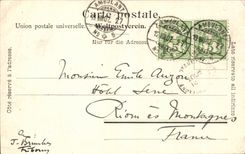 Suisse CPA Fribourg La Tour rouge