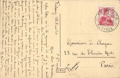 Suisse CPA Villa beau site Perolles