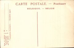 Belgie Belgium Brussels CPA the palate of the Nation