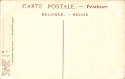 Belgie Belgium Brussels CPA the public garden of Arenberg