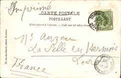 Belgie Belgium Bruges CPA Nouvelle posts and palate of the governor