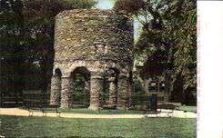 Grande Bretagne CPA Old stone Mill Touro park Newport 
