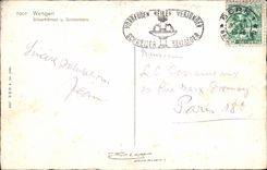 Suisse Wengen CPA Silberhormer u Goldenhorn