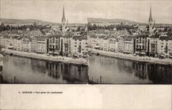 Switzerland Zurich CPA Seen from of Lindenhof