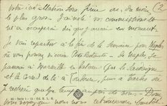 Einflussreiche Person Cavour Italien-Italien Rom CPA