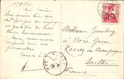 Switzerland CPA Geneva and the quay of Mont Blanc