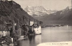 Suisse CPA Chillon et la dent du midi