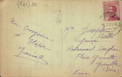 Italien-Italien GRimaldi CPA Rand Francai E Italien Gattersan-Luigi