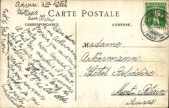 Suisse CPA Le pont de Chesieres