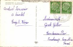 CPM Freudenstadt im Schwarzwald Marktplatz mit Gendeksaute