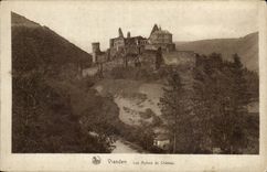 Luxembourg CPA Vianden ruins of the castle