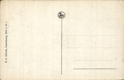 Luxembourg CPA Vianden ruins of the castle