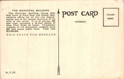 The United States Municipal New York building