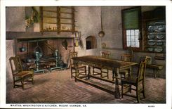 The United States Martha Washington' S kitchen Mount Vernon GOES