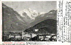 Suisse CPA Interlaken mit Jungfrau
