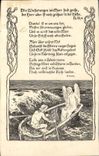 Germany - Deutschland - Bethel Bielefeld - Gedicht - engel - boot - CPA