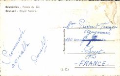 Belgium - Belgien - Belgium - Brussels - Palate of the King - CPA