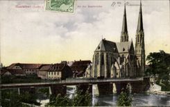 Saaralben - Year der Saarbruecke - CPA