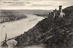 Germany - Deutschland - Schloss Stolzenfels has Rhein - CPA