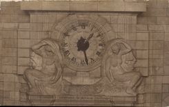 Suisse Lausanne CPA Interieur de la gare Horloge