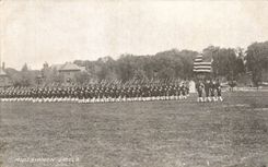 The United States CPA Midshipmen seed-planting drills (soldiers militaria)